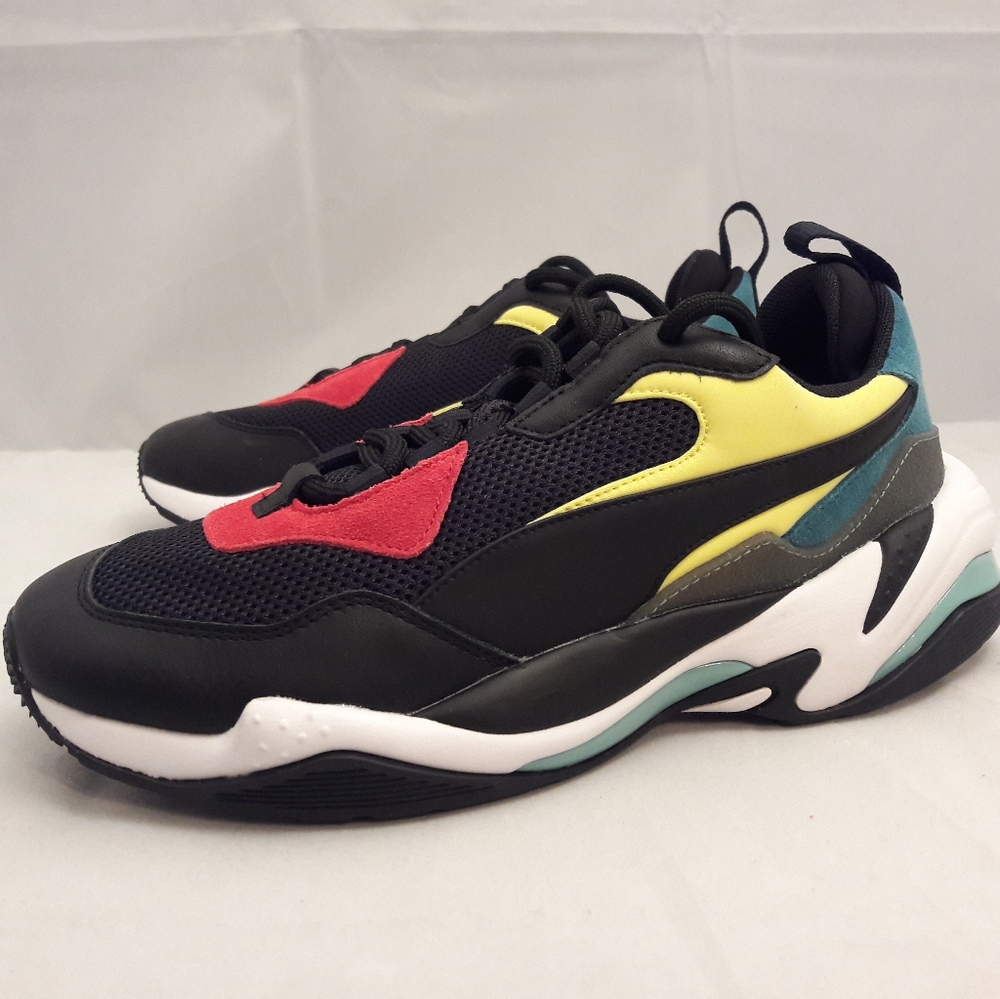 Puma Thunder Spectra Black Red Sneakers